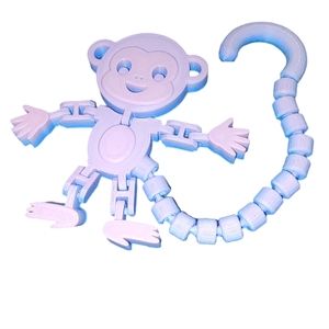 Hanging monkey toy/plant decoration
